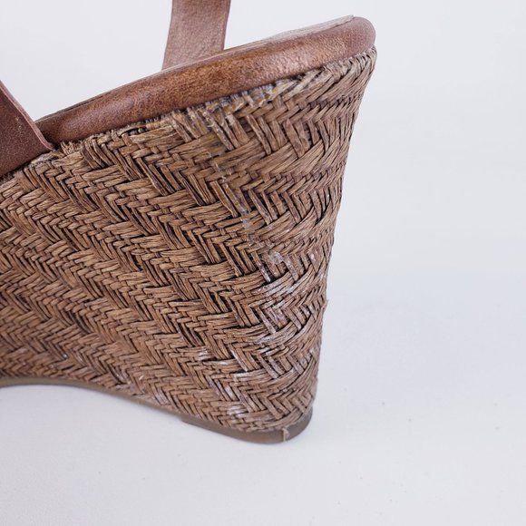 JellyPop Beaded Wicker Wedge Size 8 - Picture 7 of 14